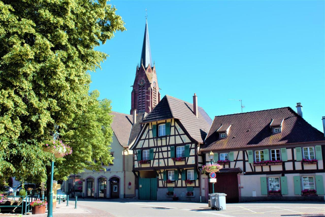 La Halte Des Vignes - Route Des Vins D'Alsace Apartment Scherwiller Ngoại thất bức ảnh